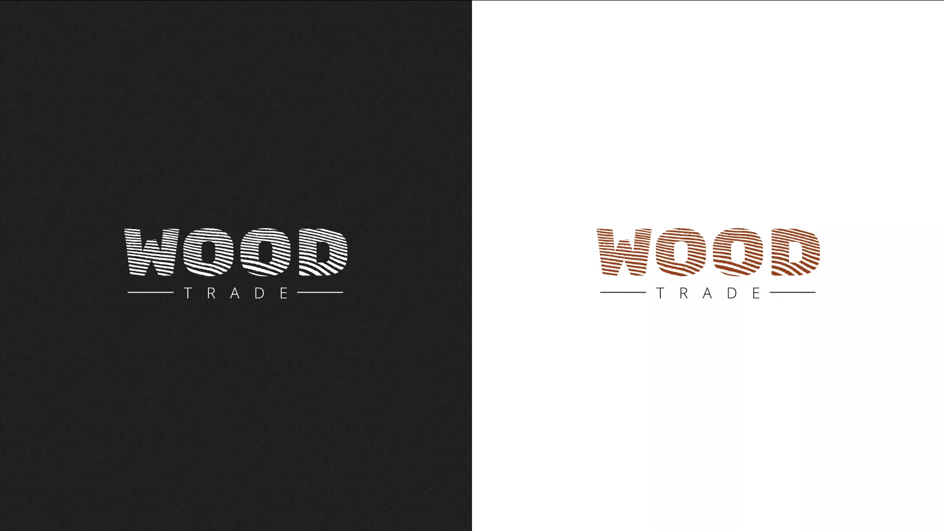 Разработка логотипа для компании «Wood Trade» в Мензелинске