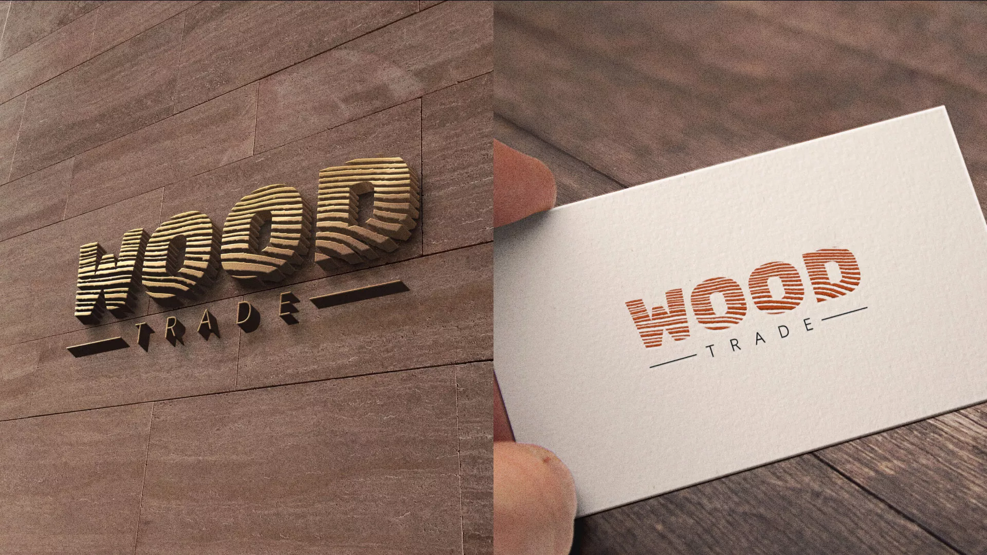Разработка логотипа для компании «Wood Trade» в Мензелинске